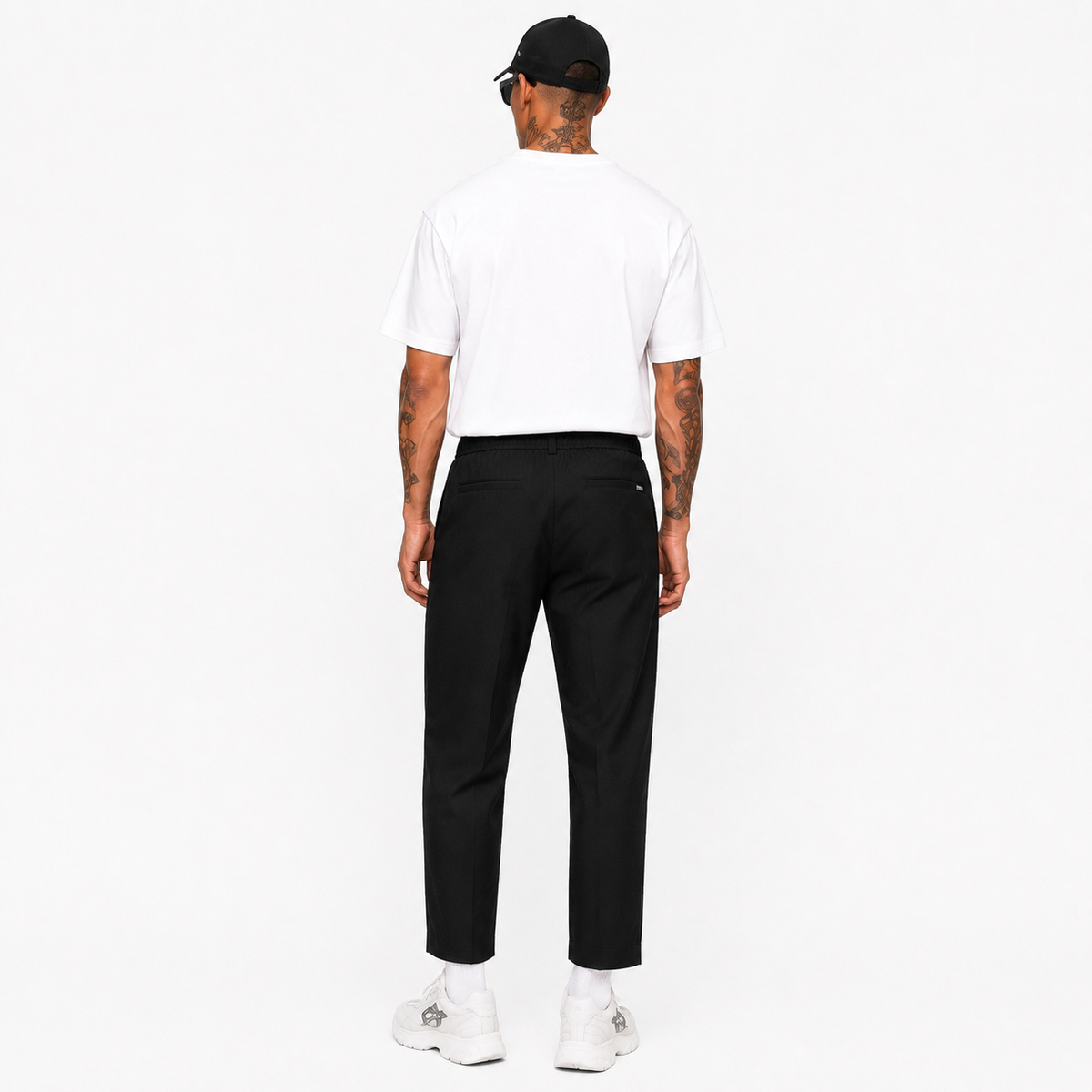 Pantalon à pinces Noir