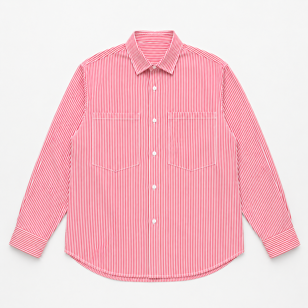 Chemise Over size - Cherry