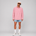 Chemise Over size - Cherry
