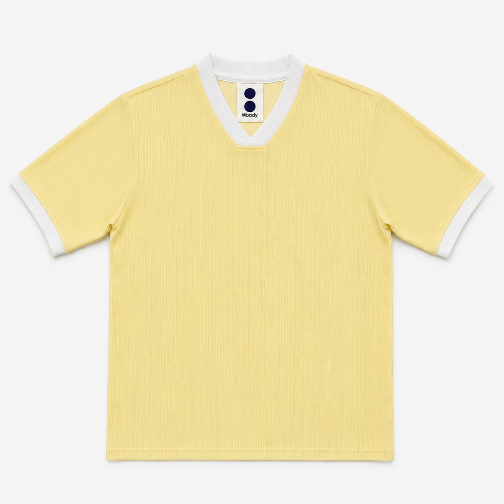 Shirt yellow sport