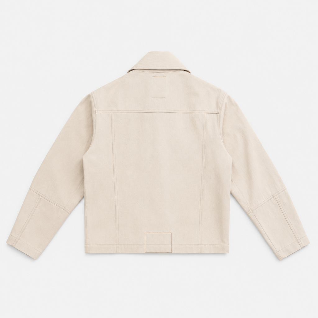 Veste Denim Beige